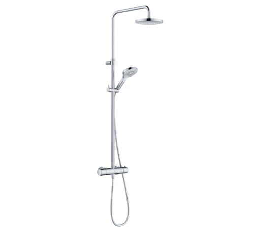 Душевая стойка Kludi DIVE Dual Shower System без смесителя хром 6907905-00