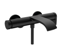 Смеситель для ванны Hansgrohe Vivenis настенный черный матовый 75420670