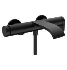 Смеситель для ванны Hansgrohe Vivenis настенный черный матовый 75420670