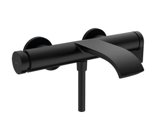 Смеситель для ванны Hansgrohe Vivenis настенный черный матовый 75420670