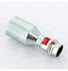 Муфта-вставка пресс из оцинкованной стали Viega Prestabo 28х15 мм 558529