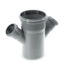 Крестовина для внутренней канализации Ostendorf HTDA 110/50/50 45° 115540