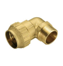 Угольник переходный латунный Tiemme 40x1 1/4 НР 3410031