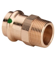 Переходник Viega Sanpress бронза 1/2х22 мм 297961