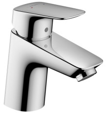 Смеситель для раковины hansgrohe Logis 67 мм со сливным гарнитуром 71070000