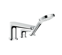 Смеситель на борт ванны Hansgrohe Talis E на 3 отверстия внешняя часть 71730000
