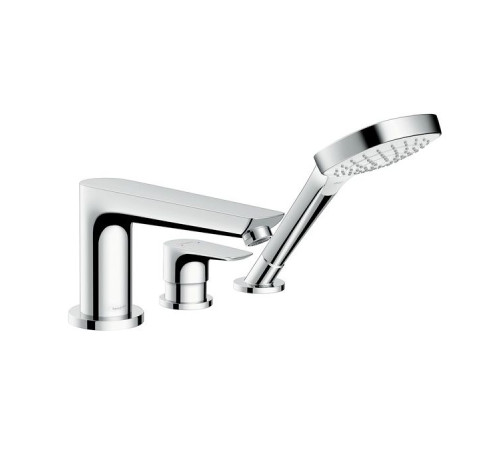 Смеситель на борт ванны Hansgrohe Talis E на 3 отверстия внешняя часть 71730000