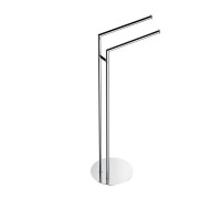 Стойка напольная с двойным полотенцедержателем Colombo Design Mini хром B4038.CR
