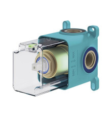 Внутренняя часть встраиваемого смесителя Plumberia Selection Box на 1 выход INT9035