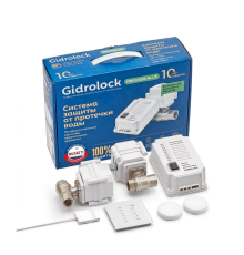 Комплект защиты от протечек Gidrolock Premium PLUS RADIO BUGATTI 1/2 31211021