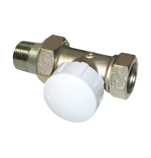 Клапан термостатический Hoobs прямой 3/4 с преднастройкой HB-TSVDR-340034