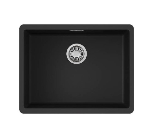 Кухонная мойка Omoikiri Kata 54-U-BL Artgranit 54x42 см черный 4993410