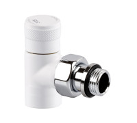 Клапан запорный угловой SR Rubinetterie Tondera 1/2 белый 0670-1500VC0A
