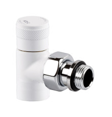 Клапан запорный угловой SR Rubinetterie Tondera 1/2 белый 0670-1500VC0A