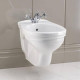 Биде подвесное Devon&Devon Rose 54х35 см белое IBBID1FSRO
