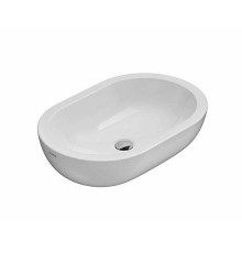 Раковина накладная Globo FORTY3 600х400х180 мм белая SC012BI