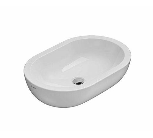 Раковина накладная Globo FORTY3 600х400х180 мм белая SC012BI