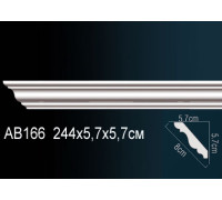 Карниз потолочный Perfect AB166 полиуретановый 35x35x2000 мм AB166