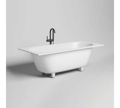 Ванна встраиваемая Salini Ornella Axis 180 180 х 80 х 60 см S-Stone белый матовый 103421M/23101H