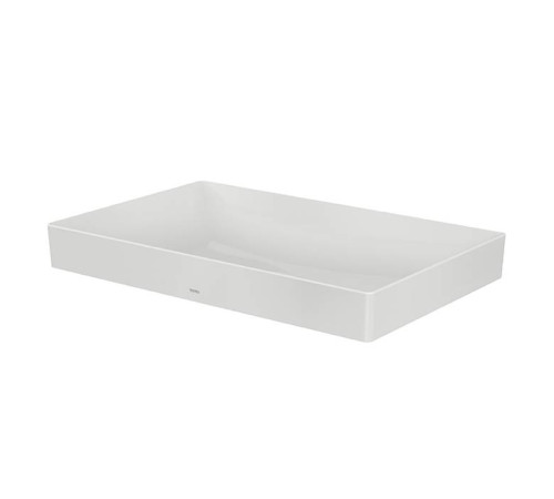 Раковина TOTO TR 60x38 см полувстраиваемая без отверстия белый L4716RE#XW