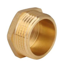 Заглушка латунная Smart Install с наружной резьбой 3/4 52462S