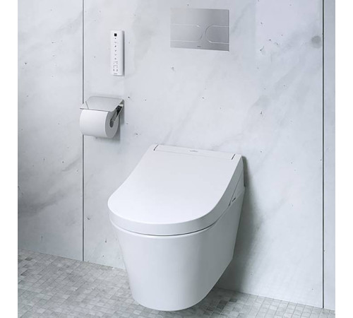 Унитаз подвесной TOTO RG безободковый с сиденьем Washlet RG Lite 38х58х33.5 см CW553EY/TCF34170GEU