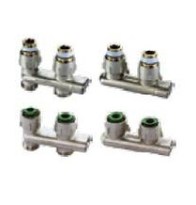 Перекрестный узел Meibes E1/50 угловой 1/2 НР х 3/4 HP F10077