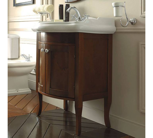 Комплект мебели Kerasan Retro 73 см напольный орех 104701/734940