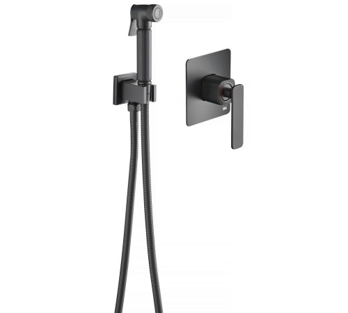 Гигиенический душ со смесителем Timo Torne комплект черный 4389/03SM