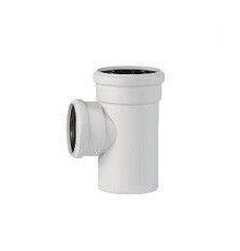 Тройник REHAU RAUPIANO PLUS 87° 200/160 мм полипропилен 11231191001