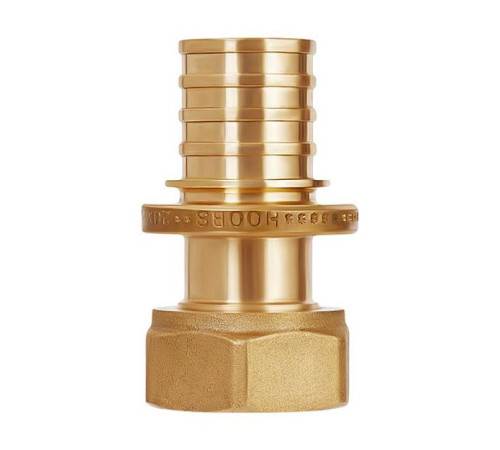 Переход Hoobs с накидной гайкой на плоское уплотнение 20x2.8-G3/4 HB-PEXNG-202834