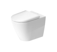 Унитаз напольный Duravit D-Neo 37x58x40 см безободковый белый 2003090000