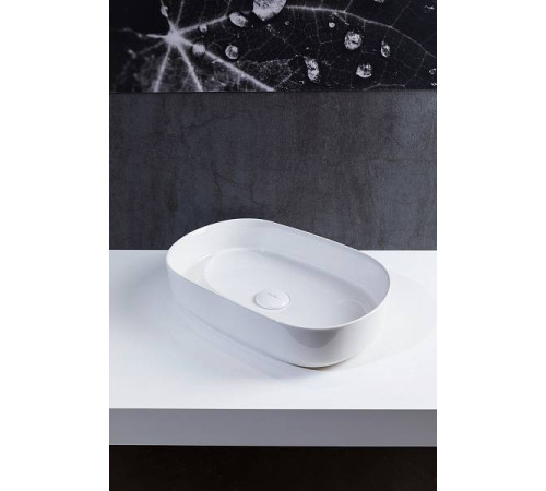 Раковина накладная Allen Brau Fantasy 55 см белый 4.11022.20