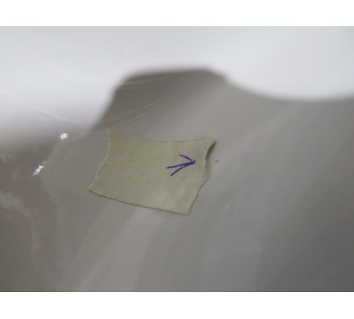 Раковина накладная GSI Kube X 370х600 мм белый глянцевый 945311_УЦ/6