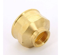 Муфта ВВ переходная Viega 3240 1 1/2x3/4 бронза 271879