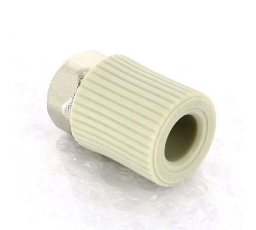 Муфта полипропиленовая FV-Plast с накидной гайкой и вварным патрубком 16x1/2 223016