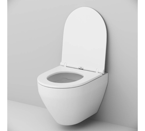 Унитаз подвесной AM.PM Spirit V2.0 FlashClean с сиденьем C701700SC