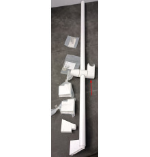 Душевой гарнитур Kludi 900 мм 90 мм 1 режим 25 л/мин хром 676409100