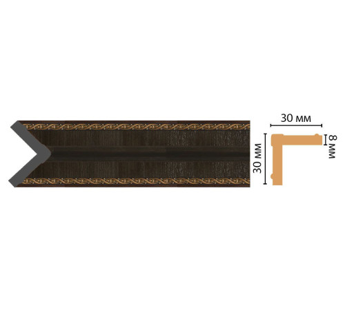 Угол DECOMASTER 116-1 ДМ 30x30x2400 мм 116-1 ДМ