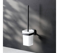 Ершик для туалета со стойкой AM.PM Gem напольный черный A9033422