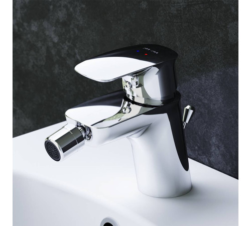 Смеситель для биде AM.PM Like с донным клапаном F71A83100