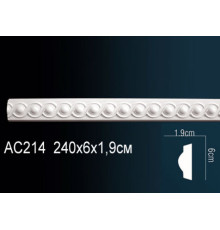Молдинг Perfect полиуретановый с орнаментом AC214