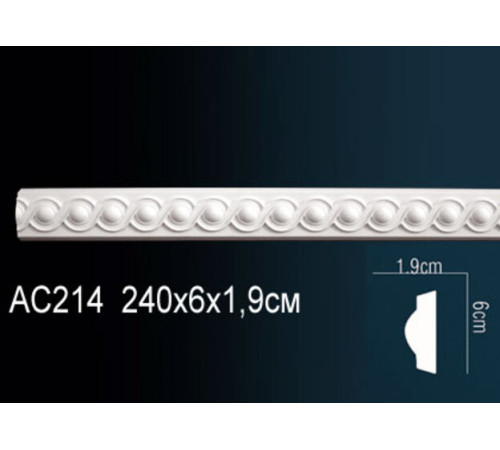 Молдинг Perfect полиуретановый с орнаментом AC214