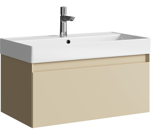 Тумба под умывальник AQUANET Geometria 80 морская дюна 791х350х470 мм GE01081MD