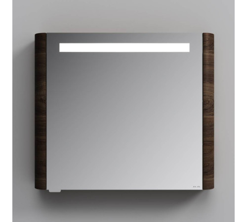 Зеркальный шкаф с подсветкой AM.PM Inspire V2.0 80 см левый орех M30MCL0801NF