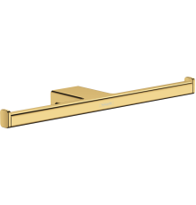 Держатель запасного рулона туалетной бумаги двойной Hansgrohe AddStoris золото 41748990