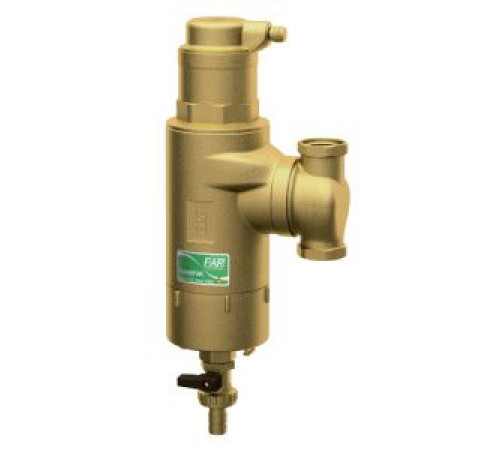 Деаэратор и грязеуловитель FAR COMBIFAR 3/4 ВР с магнитом поворотное соединение FA 2231 34