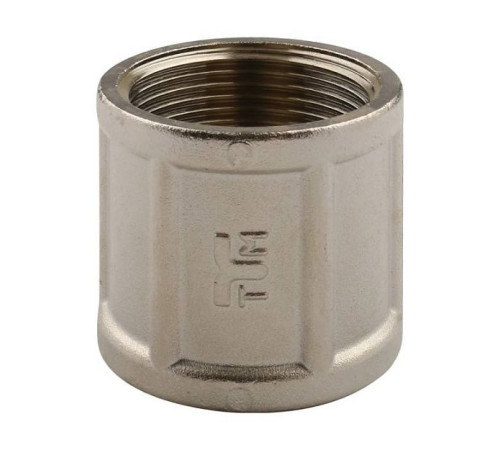 Муфта никелированная Tiemme ВР/ВР 3/4x3/4 1500150