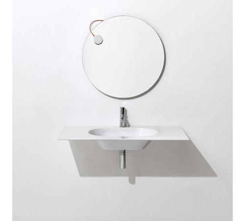 Раковина на столешницу Simas WAVE 100x50x14.5 см 1 отверстие белая матовая WA100 bi matt