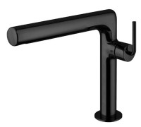 Смеситель для раковины Alpi Allen 185 мм черный матовый AL98179NE